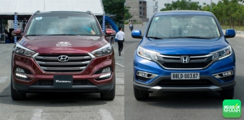 Hyundai Tucson và Honda CR-V