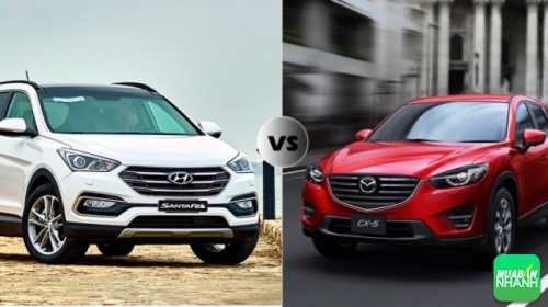 So sánh Hyundai Santa Fe vs Mazda CX-5: nên chọn xe nào kinh tế hơn