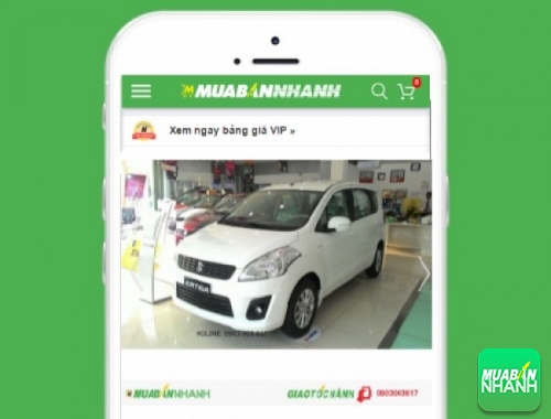 Suzuki Ertiga - sản phẩm đang bán trên mạng xã hội MuaBanNhanh