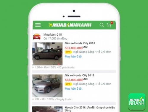 Giá xe Honda City trên mạng xã hội MuaBanNhanh