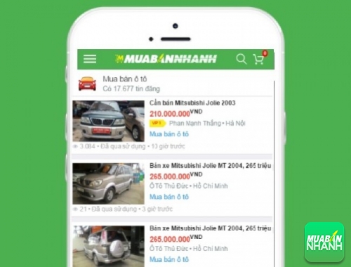 Giá xe Mitsubishi Jolie trên mạng xã hội MuaBanNhanh