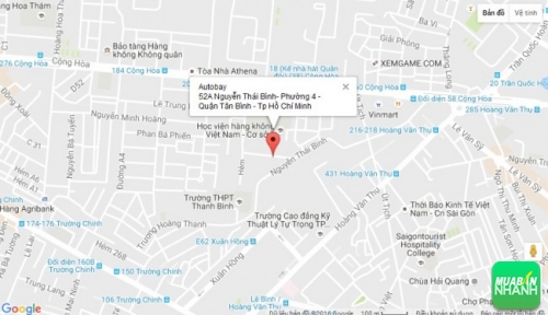 Bản đồ đường đi đến Salon Ô tô Autobay Tp Hồ Chí Minh
