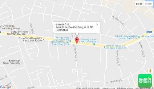 Bản đồ đường đi đến Salon Đệ Nhất Ô Tô TP. Hồ Chí Minh