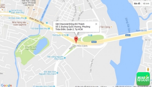 Bản đồ đường đi đến Đại lý GM Chevrolet Đông Đô Thành Tp.HCM