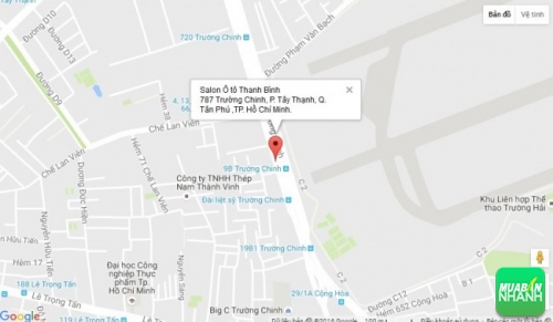Bản đồ đường đi đến Salon Ô tô Thanh Bình TP. Hồ Chí Minh