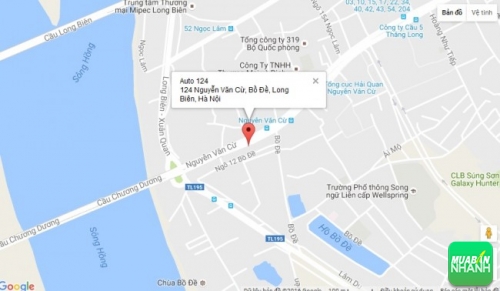 Bản đồ đường đi đến Salon Auto 124 Hà Nội