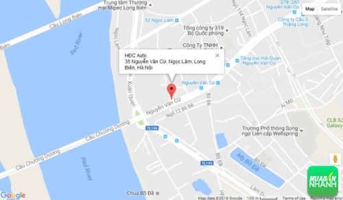 Bản đồ đường đi đến Salon Auto HĐC Hà Nội