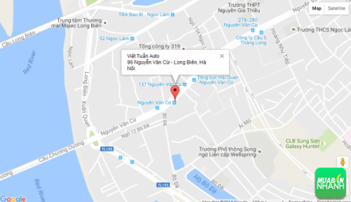 Bản đồ đường đi đến Salon Auto Việt Tuấn Hà Nội