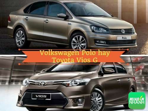 Sedan nên chọn Volkswagen Polo hay Toyota Vios G?