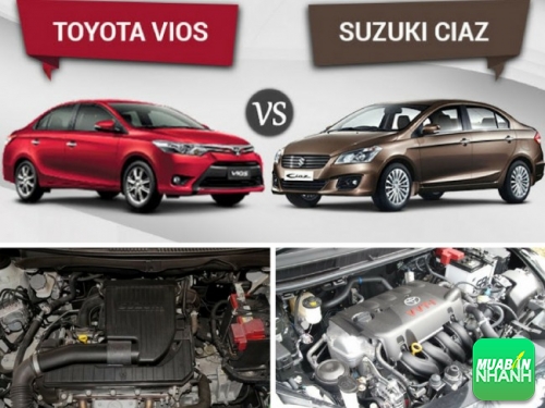 Vận hành Toyota Vios E và Suzuki Ciaz