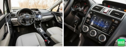 Nội thất Subaru Forester 2016
