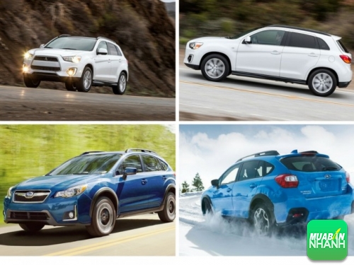 So sánh ngoại thất Mitsubishi Outlander Sport và Subaru XV 