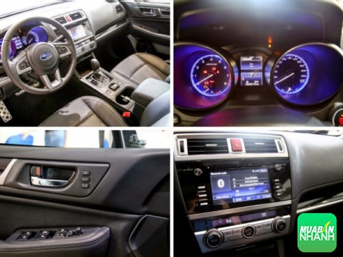 Đánh giá nội thất Subaru Legacy 2015
