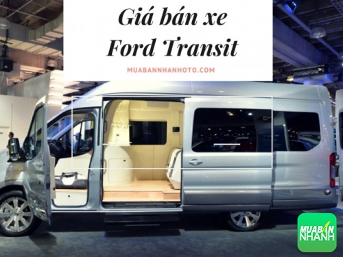 Giá bán mới nhất xe Ford Transit tại thị trường Việt