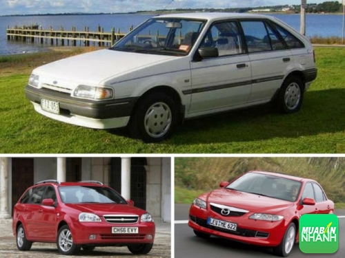 So sánh Ford Laser và Mazda 6 với Daewoo Lacetti phiên bản cũ