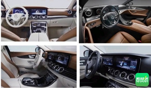 Thiết kế nội thất tinh tế trên xe Mercedes E250 2017