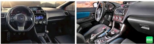 nội thất Subaru WRX STI 2017