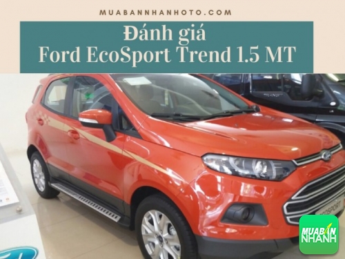 Đánh giá Ford Ecosport Trend MT 2017