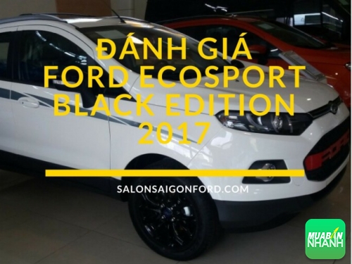 đánh giá Ford Ecosport Black Edition 2017