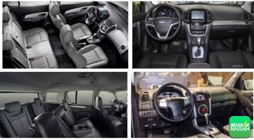 So sánh xe Chevrolet Captiva Revv 2017 và Isuzu MU-X 2017