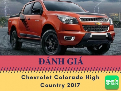 Đánh giá Chevrolet Colorado High Country 2017
