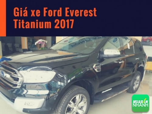 Giá xe Ford Everest Titanium 2017