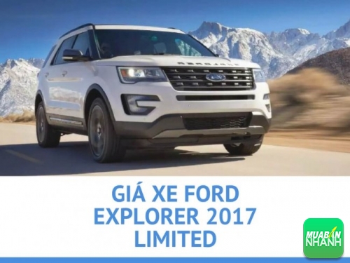 Giá xe Ford Explorer 2017 Limited