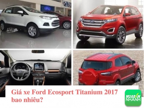 Giá xe Ford Ecosport Titanium 2017 bao nhiêu?